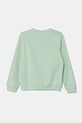 United Colors of Benetton hanorac de bumbac pentru copii 3PQMG10I8.P.Seasonal verde SS25
