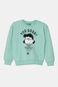 Детская хлопковая кофта United Colors of Benetton хлопок зелёный 3UNIC10NF.G.Seasonal