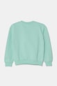United Colors of Benetton hanorac de bumbac pentru copii 3UNIC10NF.G.Seasonal verde SS25