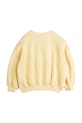 Deklice Otroški bombažen pulover Mini Rodini Note 2522011623 rumena