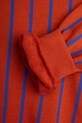 Mini Rodini bluza bawełniana dziecięca czerwony 2522014242