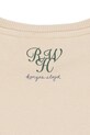 Konges Sløjd bluza bawełniana dziecięca RHW X KS ROLLER SWEAT OCS beżowy KS103619