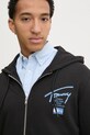 Хлопковая кофта Tommy Jeans чёрный DM0DM21101