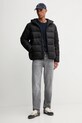 Pamučna dukserica Tommy Jeans DM0DM20660 mornarsko plava SS25