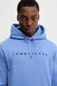 Dukserica Tommy Jeans ljubičasta DM0DM20746