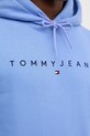 Dukserica Tommy Jeans DM0DM20746 ljubičasta