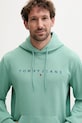 Îmbrăcăminte Tommy Jeans bluză DM0DM20746 verde