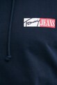 Детская хлопковая кофта Tommy Jeans DM0DM20257 тёмно-синий