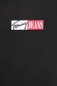Tommy Jeans bluza bawełniana dziecięca DM0DM20257 czarny