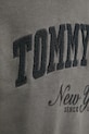 Bavlněná mikina Tommy Jeans šedá DM0DM20262