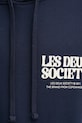 Хлопковая кофта Les Deux LDM202049 тёмно-синий