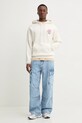Hugo Blue hanorac de bumbac 50532264 bej SS25