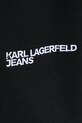 Хлопковая кофта Karl Lagerfeld Jeans A1M20070 чёрный