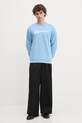 Karl Lagerfeld Jeans bluza A1M20001 niebieski SS25