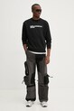 Karl Lagerfeld Jeans bluza A1M20001 negru SS25