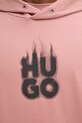 HUGO hanorac de bumbac 50530428 roz