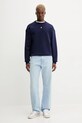 Mikina HUGO 50533689 tmavomodrá AW25