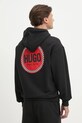Одяг Бавовняна кофта HUGO 50530658 чорний