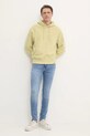 Бавовняна кофта Calvin Klein Jeans J30J326748 жовтий SS25
