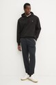 Βαμβακερή μπλούζα Calvin Klein Jeans J30J326748 μαύρο SS25