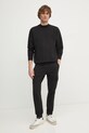 Calvin Klein Jeans bluza J30J326754 negru SS25