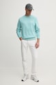 Calvin Klein Jeans bluza bawełniana J30J327115 turkusowy SS25