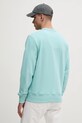 Îmbrăcăminte Calvin Klein Jeans hanorac de bumbac J30J327115 turcoaz