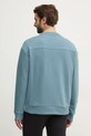 Odzież Calvin Klein bluza bawełniana K10K113763 turkusowy