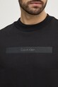 Calvin Klein hanorac de bumbac K10K113763 negru