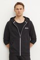 BOSS bluza bawełniana nadruk czarny 50535830
