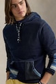 Bavlnená mikina Polo Ralph Lauren modrá 710958243