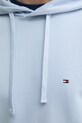 Tommy Hilfiger bluza bawełniana MW0MW37235 niebieski