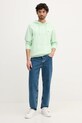 Pamučna dukserica Tommy Hilfiger MW0MW37235 zelena AW25