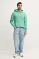 Bavlnená mikina Tommy Hilfiger MW0MW37235 zelená SS25