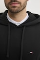 Tommy Hilfiger hanorac de bumbac MW0MW37235 negru