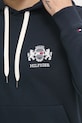 Βαμβακερή μπλούζα Tommy Hilfiger MW0MW37462 σκούρο μπλε