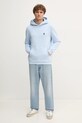 Бавовняна кофта Tommy Hilfiger MW0MW37469 блакитний SS25
