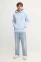 Tommy Hilfiger bluza bawełniana MW0MW37469 niebieski SS25
