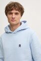Бавовняна кофта Tommy Hilfiger блакитний MW0MW37469