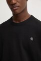 G-Star hanorac de bumbac D25135.D557 negru