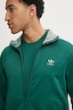 adidas Originals bluză CLASSIC TT verde JP2520