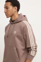 Кофта adidas Originals 3-Stripes коричневый JP1000