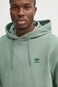 Хлопковая кофта adidas Originals Essential зелёный JD2410