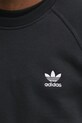 Хлопковая кофта adidas Originals Essential JD2412 чёрный