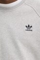 adidas Originals pamut melegítőfelső Essential JD2413 szürke