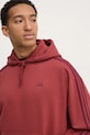 Mikina adidas Originals BAGGY HOODIE JP1072 červená