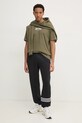 Bavlnená mikina adidas Originals Wabash JP4482 zelená SS25