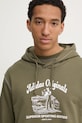adidas Originals hanorac de bumbac Wabash verde JP4482