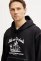 Bombažen pulover adidas Originals Wabash črna JP4483