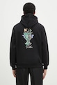 Clothing Drôle de Monsieur cotton sweatshirt Le Hoodie Vase F.HO174.CO127.BL black